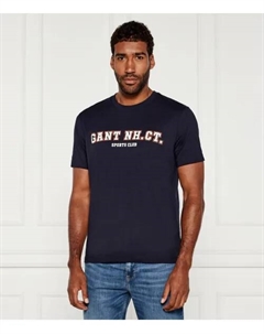 Футболка с рисунком Regular fit, синий Gant