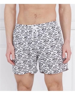 Пляжные шорты Regular fit, белый Ea7