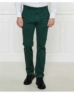 Брюки чинос Denton Regular fit, зеленый Tommy hilfiger