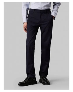 Брюки чинос Slim fit, синий Calvin klein