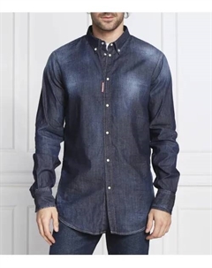 Рубашка Дина Regular fit, синий Dsquared2