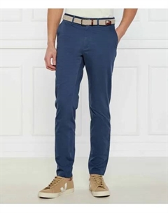 Брюки чинос Denton Regular fit, синий Tommy hilfiger