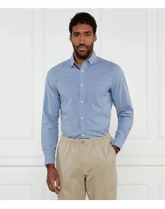 Рубашка из шамбре Regular fit, синий Calvin klein