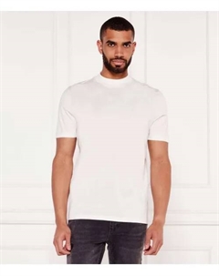 Футболка димерсом Slim fit, белый Hugo