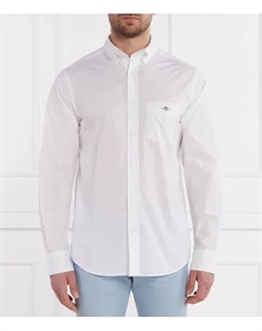 Рубашка из поплина Regular fit, белый Gant