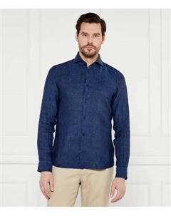 Льняная рубашка Пай-в Slim fit, синий Joop