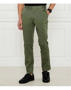 Брюки чинос Denton Regular fit, зеленый Tommy hilfiger