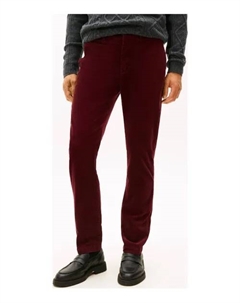 Вельветовые брюки-чинос Denton Straight fit, красный Tommy hilfiger