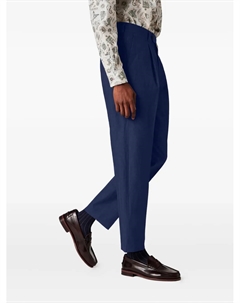 Брюки со складками, синий Paul smith