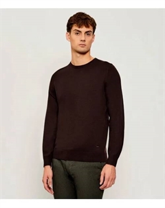 Шерстяной свитер Denny Modern fit, коричневый Joop