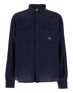 Рубашка с карманом, синий C.p. company