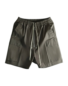 Карго-шорты на шнурке, черный Rick owens