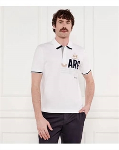 Футболка поло Regular fit, белый La martina