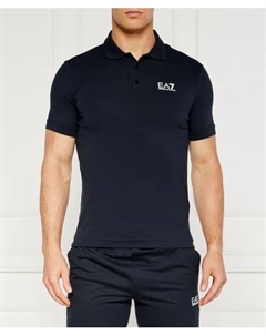 Футболка поло Regular fit, синий Ea7