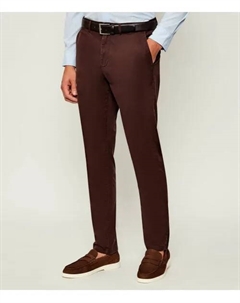 Брюки-Чинос в стиле гарлем Tapered fit, коричневый Tommy hilfiger