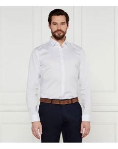 Рубашка Slim fit, белый Calvin klein