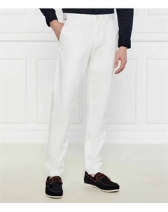 Брюки-Чинос в стиле гарлем Tapered fit, белый Tommy hilfiger
