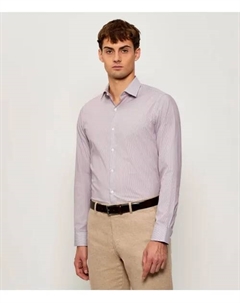 Рубашка Slim fit, красный Calvin klein