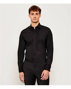 Рубашка Slim fit, черный Calvin klein