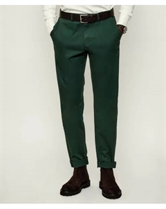Брюки-Чинос в стиле гарлем Tapered fit, зеленый Tommy hilfiger