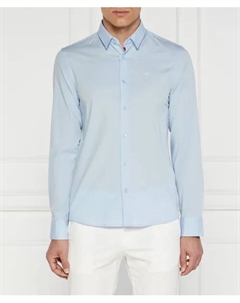 Рубашка Slim fit, синий Calvin klein
