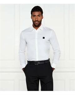 Рубашка Hermo Slim fit, белый Hugo