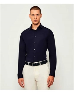 Базовая рубашка Regular fit, синий Calvin klein