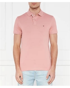 Футболка поло Regular fit, розовый Tommy hilfiger