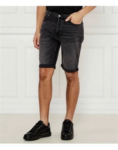 Джинсовые шорты 634 Tapered fit, серый Hugo