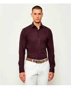 Рубашка Slim fit, красный Calvin klein