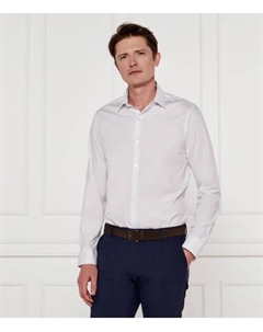 Рубашка Slim fit, белый Calvin klein