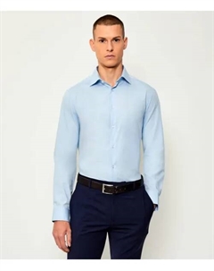 Базовая рубашка Regular fit, синий Calvin klein