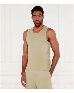 Майка дапота Slim fit, зеленый Hugo