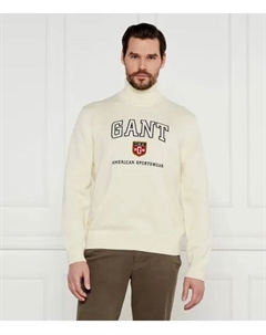 Водолазка Regular fit, белый Gant