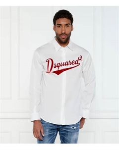 Рубашка Loose fit, белый Dsquared2