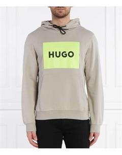 Duratschi223 Толстовка Regular fit, бежевый Hugo