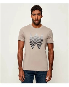 Футболка рок Regular fit, бежевый Bogner