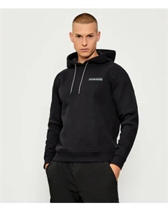 Толстовка с принтом b-back h 941 Relaxed fit, черный Napapijri