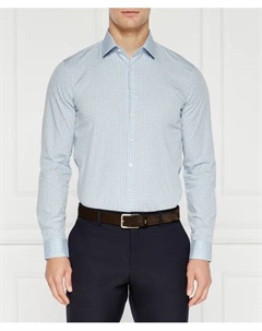 Рубашка из поплина Slim fit, синий Calvin klein