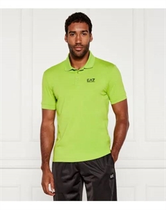 Футболка поло Regular fit, зеленый Ea7