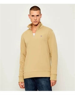 Толстовка с изображением щита Regular fit, бежевый Gant