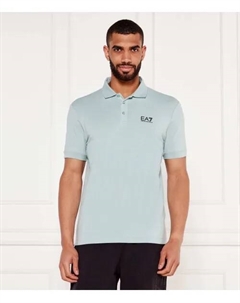 Футболка поло Regular fit, зеленый Ea7