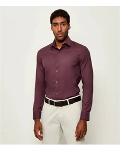 Рубашка Slim fit, фиолетовый Calvin klein