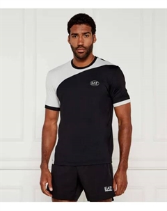 Футболка Slim fit, черный Ea7