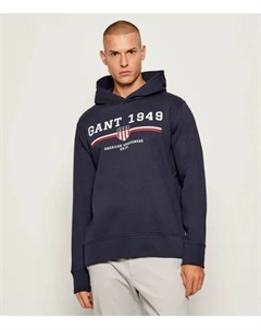 Толстовка Regular fit, синий Gant