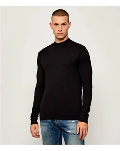 Свитер San marc-cv Slim fit, черный Hugo