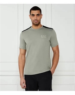 Футболка Slim fit, серый Ea7