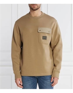 Толстовка Дхалули Comfort fit, коричневый Hugo