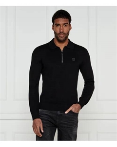 Каменный свитер Regular fit, черный Hugo