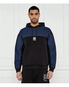 Dilverston_Rb Толстовка Oversize fit, черный Hugo